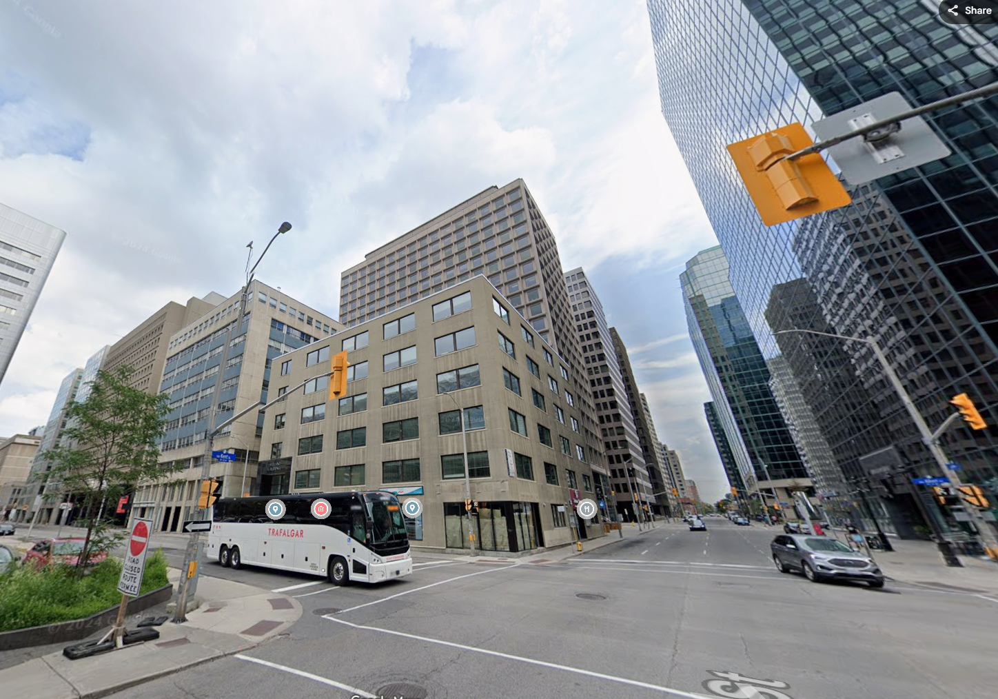 Outside view of Irvine Sound's office at 294 Albert Ave
